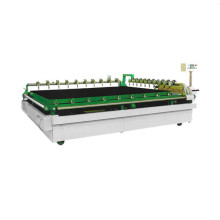 Large straight line glass cutting machine from eworld machine